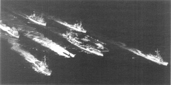 carrier battle group formation