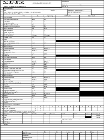 Appendix A: A List of Engineering Process Flow Diagrams and Process ...