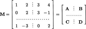 Chapter 4: The Partitioning of Matrices | GlobalSpec