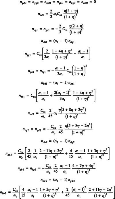 Appendix N: Quantities Used in the Derivation of the Non-Quasi-Static Y ...